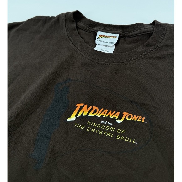 Indiana Jones Other - 2007 Indiana Jones And The Kingdom Of The Crystal Skull Promo Shirt Medium EUC